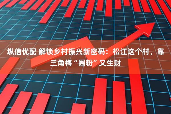 纵信优配 解锁乡村振兴新密码：松江这个村，靠三角梅“圈粉”又生财