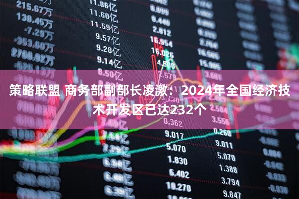 策略联盟 商务部副部长凌激：2024年全国经济技术开发区已达232个