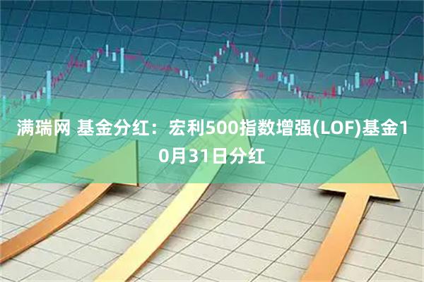 满瑞网 基金分红：宏利500指数增强(LOF)基金10月31日分红